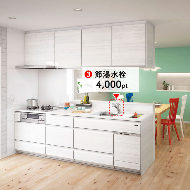 グリーン住宅ポイントの対象キッチン